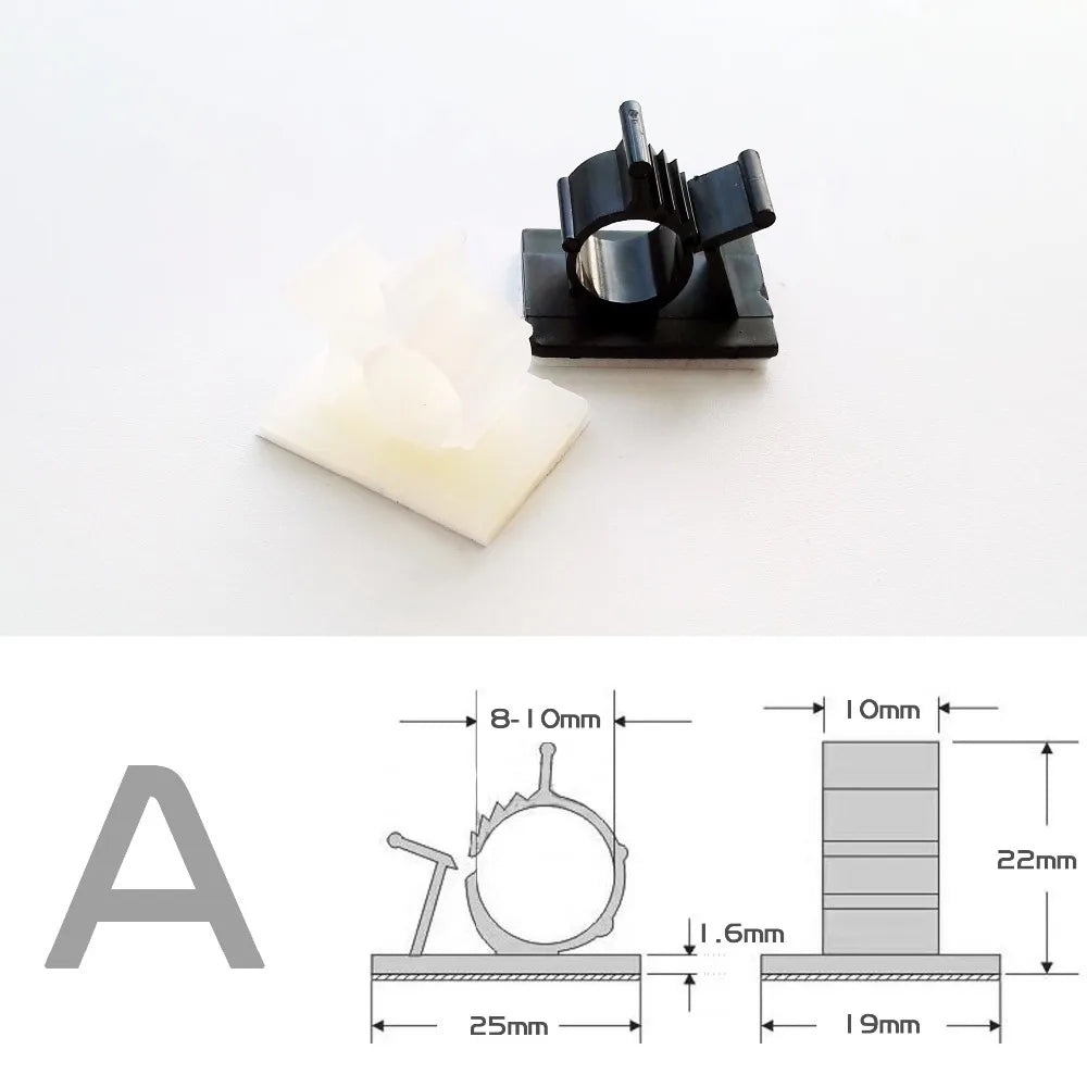 nylon-adhesive-cable-clip-wire-holder