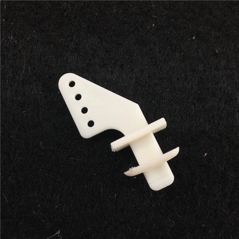 Nylon control horn and clevis set for RC airplane