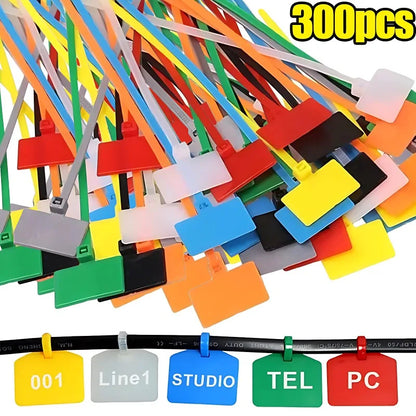 Nylon self locking plastic cable ties