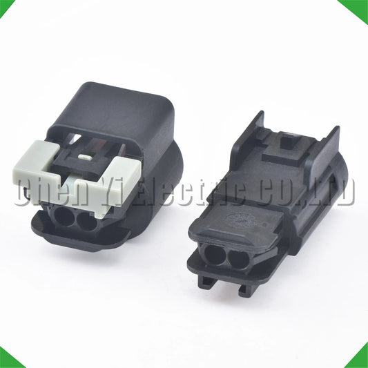 Oil pump wiring harness 2 pin connector plug