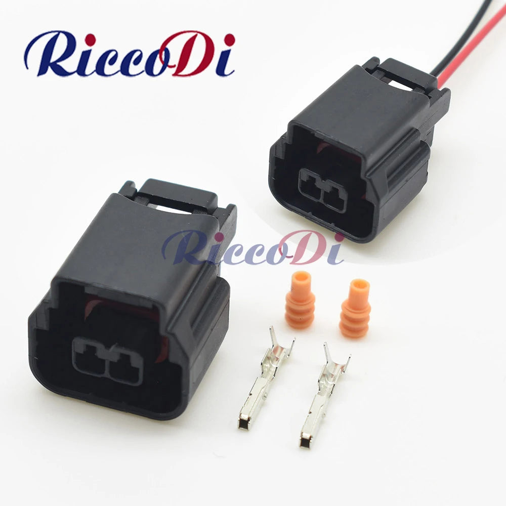 2-pin auto waterproof oil temperature sensor connector plug FQGE-MT-284 2018610020 showing full plug design