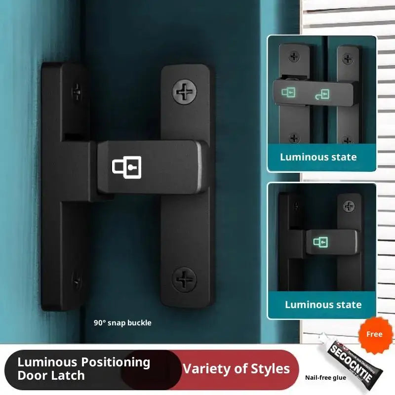 Old fashioned surface mounted door latch deadbolt design