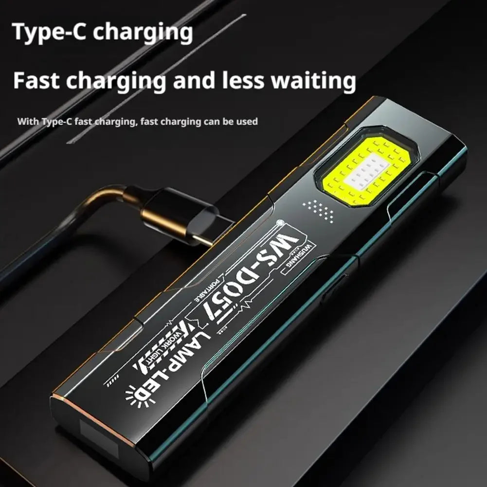 LED work light for outdoor camping and hiking