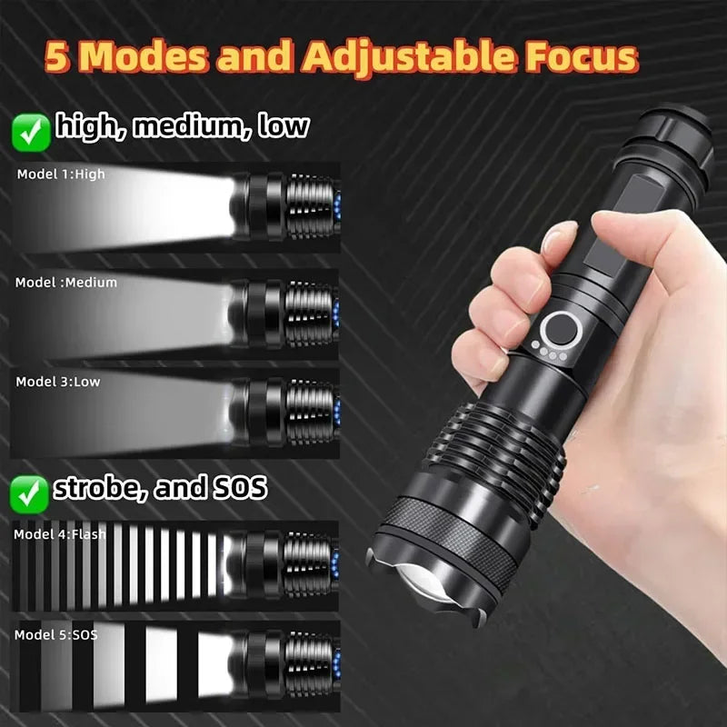 Hand lantern flashlight for outdoor camping