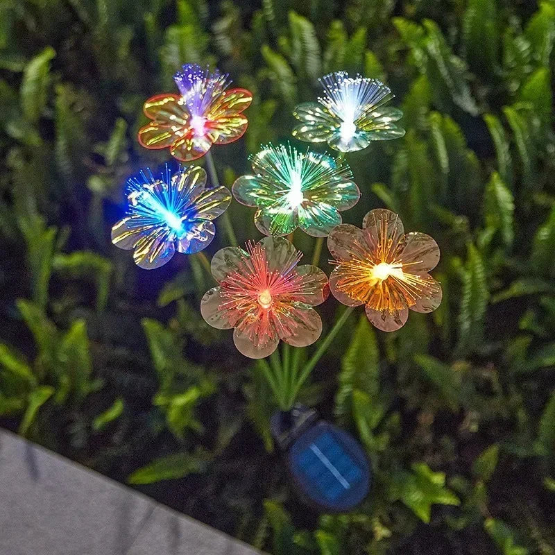LED solar garden light for outdoor yard and landscape decoration