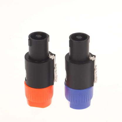 Panel mount Speakon adapter for professional audio connections