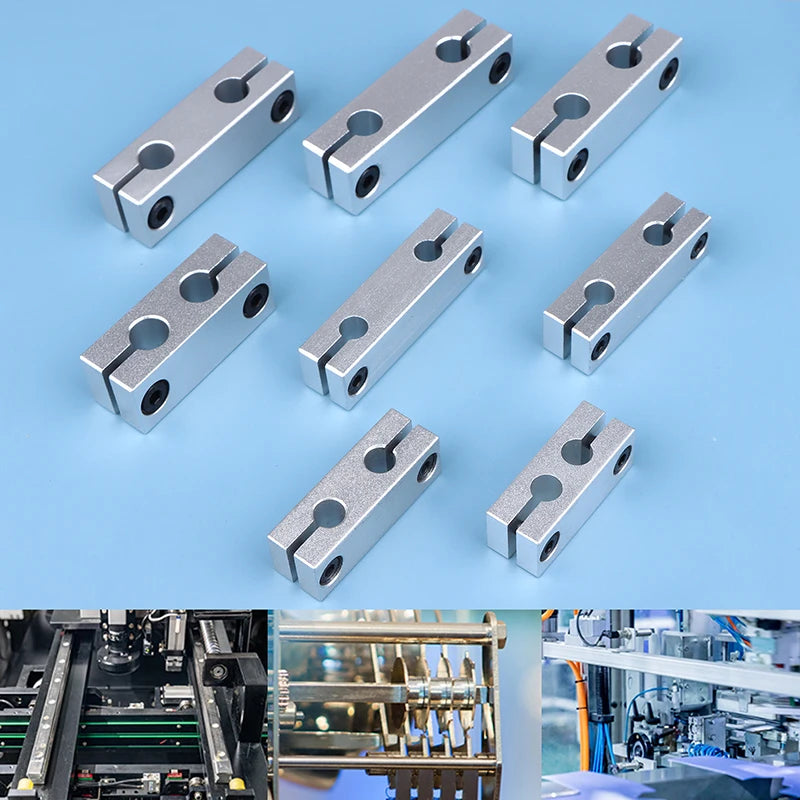 Pillar parallel clamp for steel pipe round frame applications with same diameter