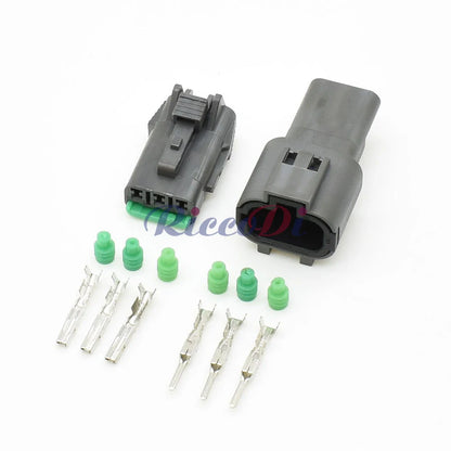 Connector housing and interface detail of PB015-03850 3 Pin automotive sensor plug