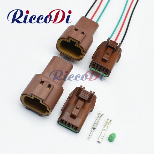 PB015-03850 PB011-03857 3PIN auto waterproof ignition coil high-voltage connector plug automotive wire harness socket overview