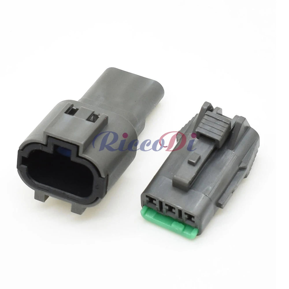 Terminal close-up of PB015-03850 3 Pin automotive MAP and speed sensor connector