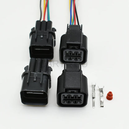PB621-06020 6 pin car electrical head lamp connector plug waterproof