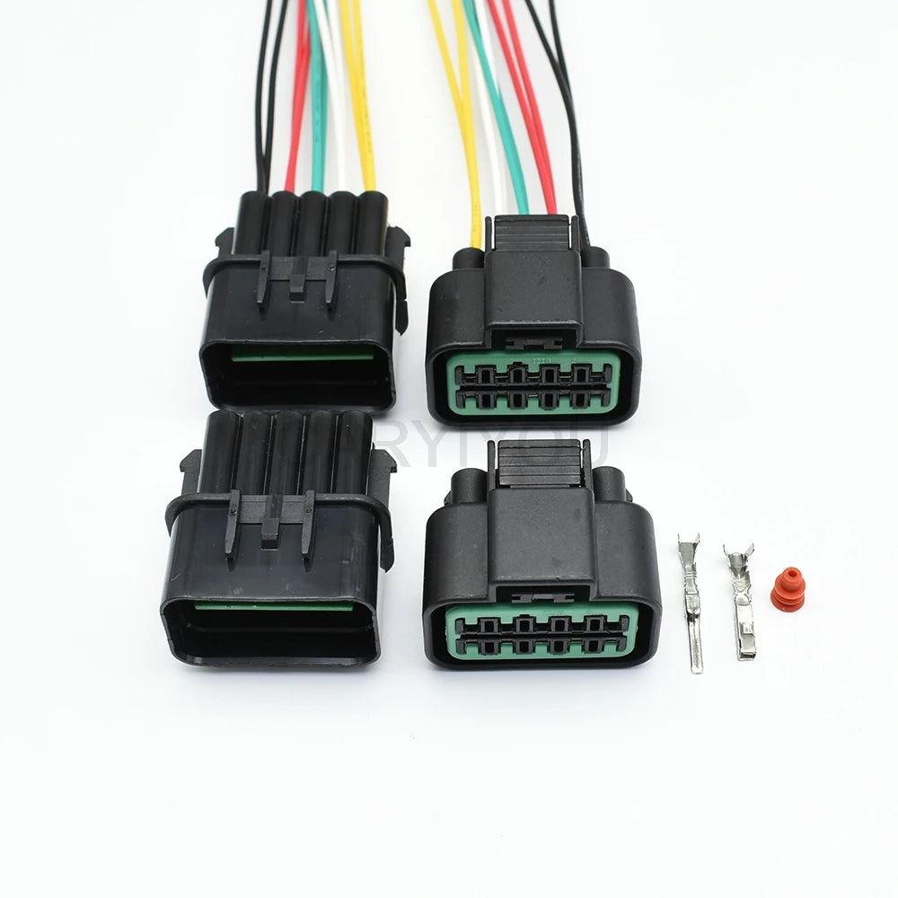 PB625-10027 10 pin female waterproof automotive connector for car and motorcycle