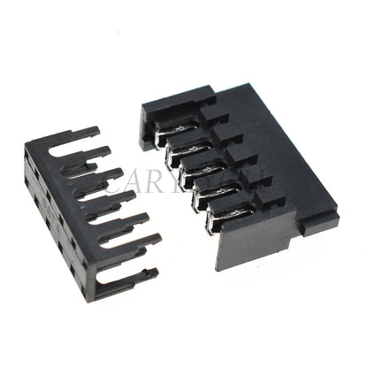 PC DIY SATA power cable adapter for HDD and SSD, flat and high cover connector jack for computer power supply systems