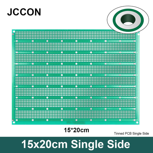 PCB prototype board 15x20cm single-side 2.54mm pitch universal DIY soldering plate
