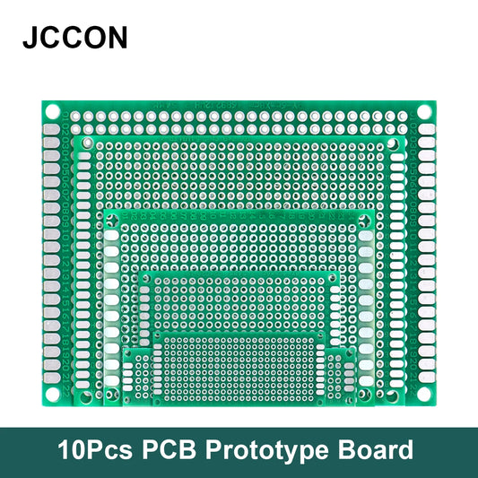 PCB stripboard prototype board single-side universal prototyping with sizes 2x8, 3x7, 4x6, 5x7, 6x8, 7x9, 8x12, 9x10 for soldering