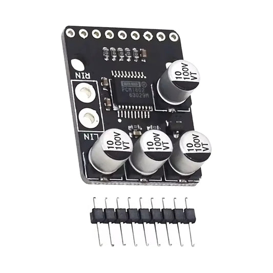 PCM1802 24bit 96kHz audio stereo A/D converter module with analog input for digital PCM amplifier and player applications