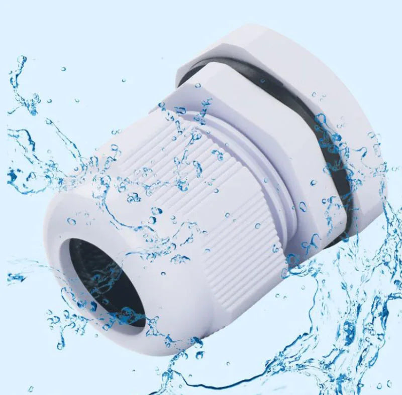 PG type wire waterproof connector with cable seal structure detail