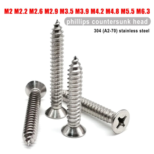 phillips-flat-countersunk-head-self-tapping-wood-screw