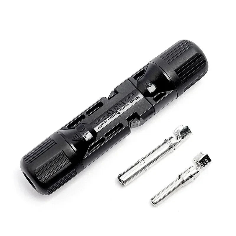 Photovoltaic solar panel connectors kit for 1000V 30A, PV/MC cables 2.5/4/6mm², wholesale set 10–400 Pcs