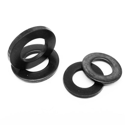 plain-gasket-flat-washer-black-stainless-steel