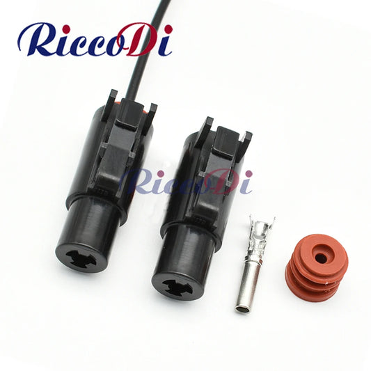 Automotive electrical plastic housing connector plug DTHD06-1-8S for secure and reliable wiring harness connections