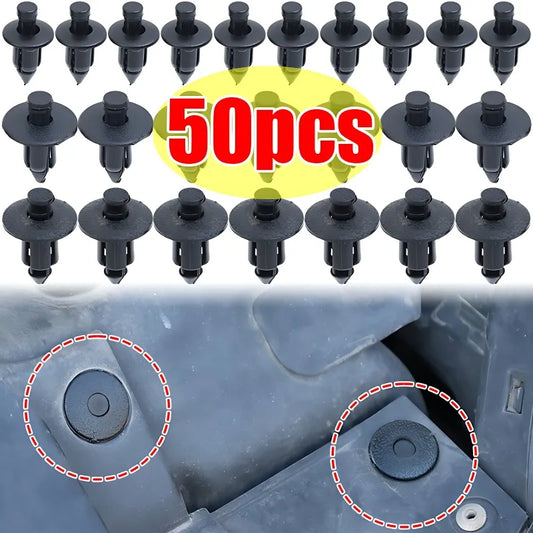 8mm plastic rivet fastener push pin clip