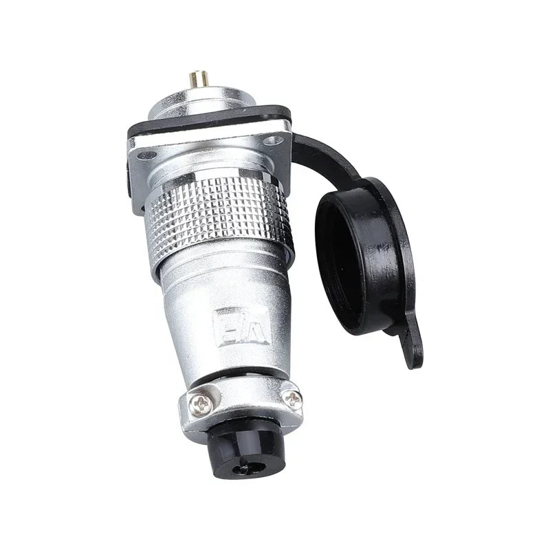 Series of PLS20 WS20 TP20 aviation connectors 20mm diameter, 2-12 pin male/female circular plugs, waterproof metal shell IP67