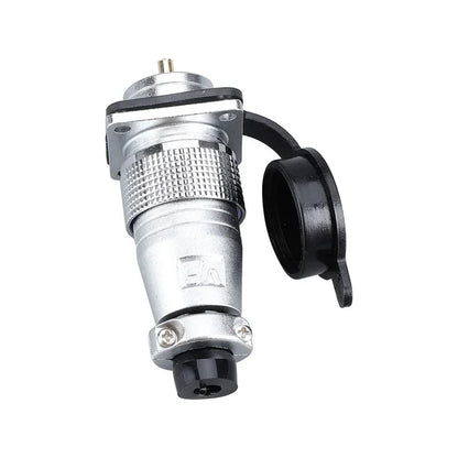 Series of PLS20 WS20 TP20 aviation connectors 20mm diameter, 2-12 pin male/female circular plugs, waterproof metal shell IP67