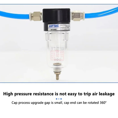 1/4 Air Source Processor AF2000-02 Copper Filter Oil Water Separator f ...