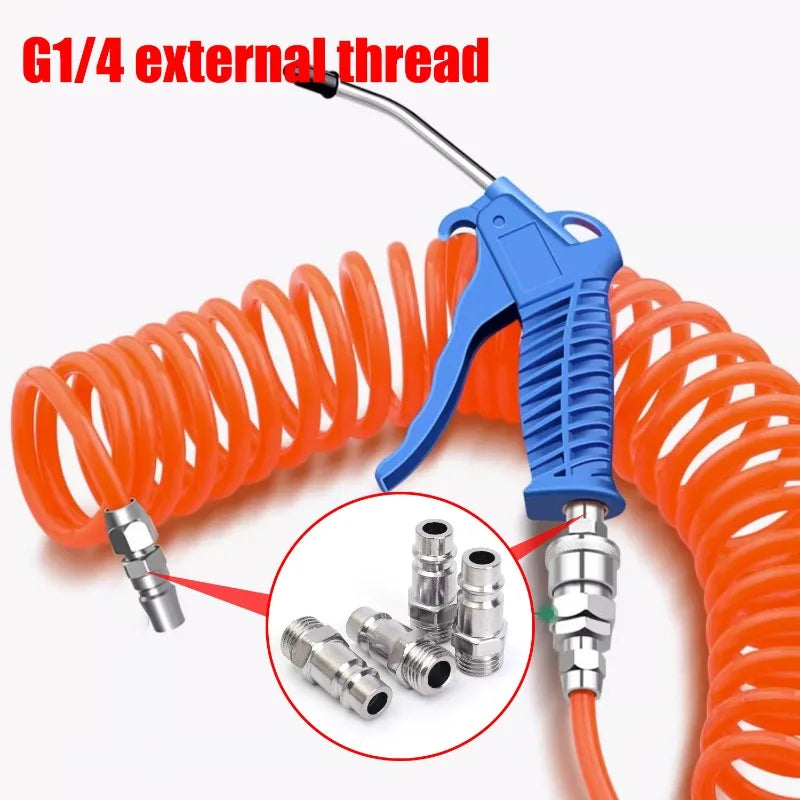 Package of pneumatic quick coupling connectors for air compressor systems