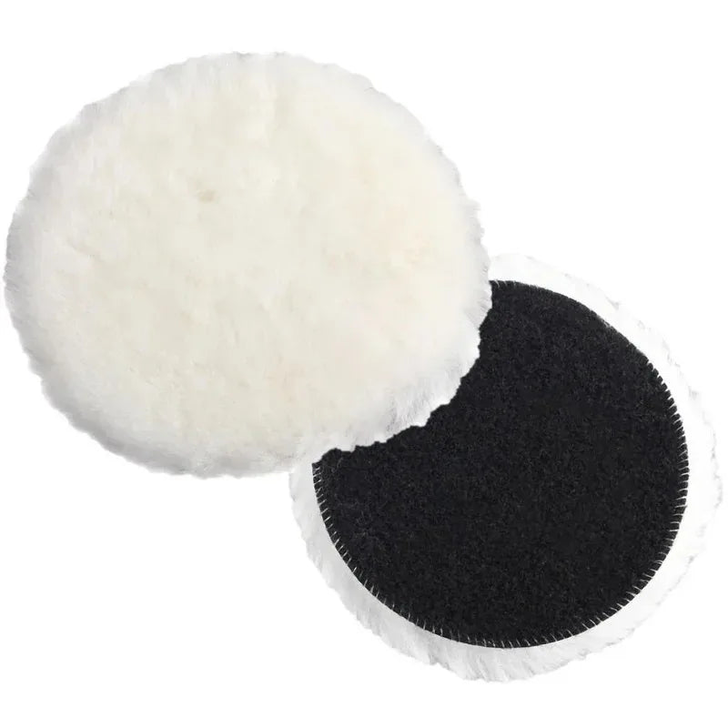 Auto polishing accessory wool buffing pad