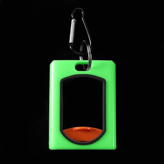 Portable square cable tie organizer for stable storage and cable management