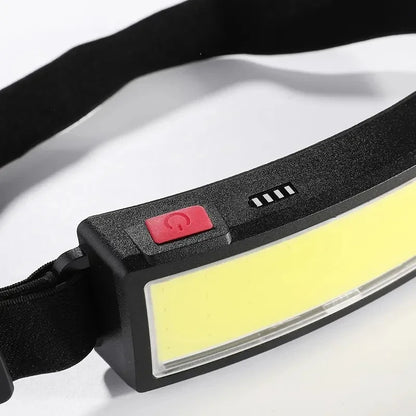 Rechargeable headlamp lantern for outdoor activities