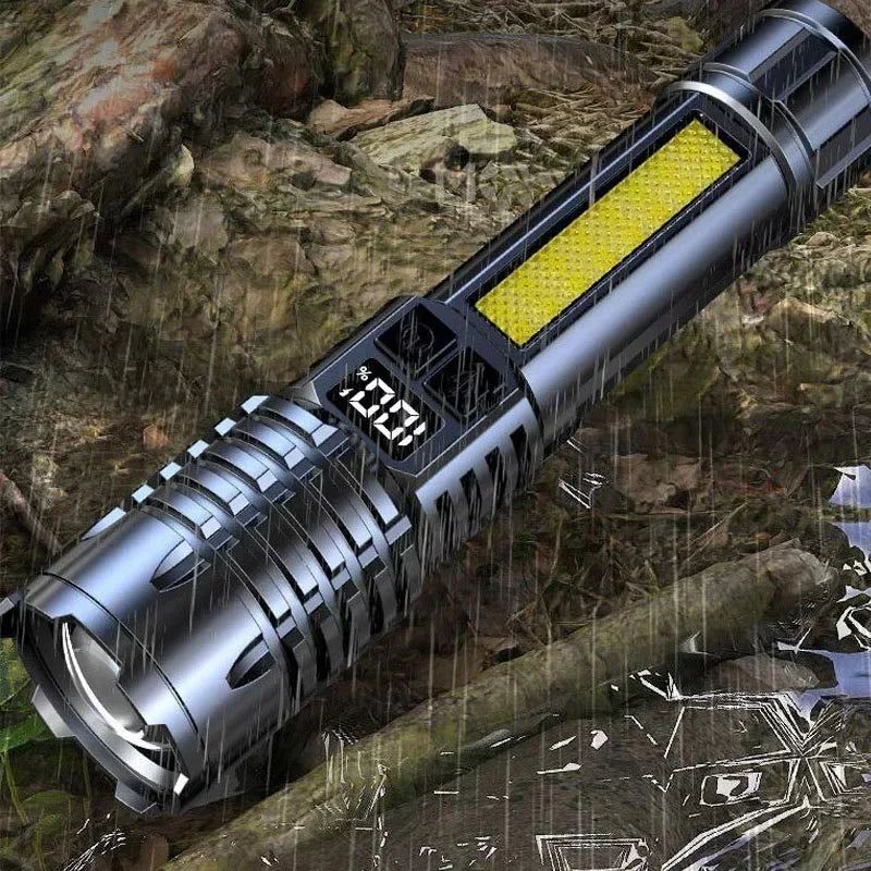 Portable LED torch lamp for emergency lighting
