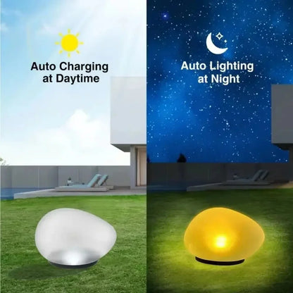 Portable energy saving solar lawn light