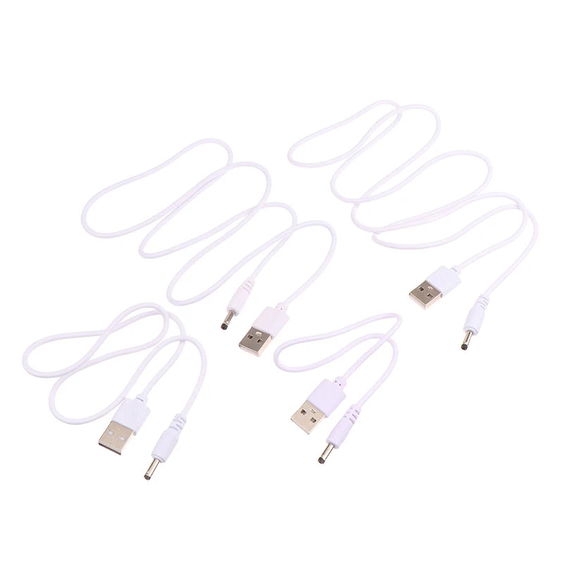 Structure detail of USB to DC 3.5mm power cable jack connector