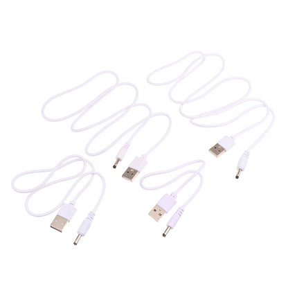 Structure detail of USB to DC 3.5mm power cable jack connector