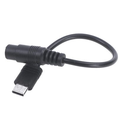 USB Type-C to DC power jack adapter for electronic power supply conversion
