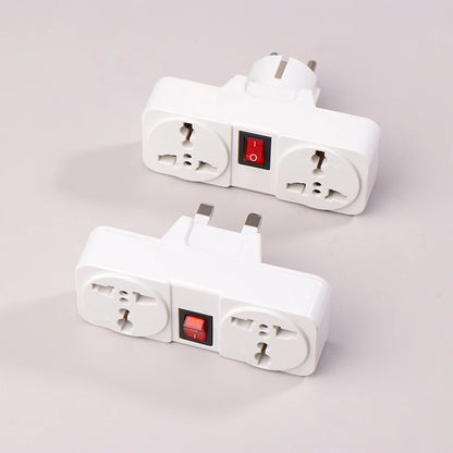 Portable wall power extension socket converter