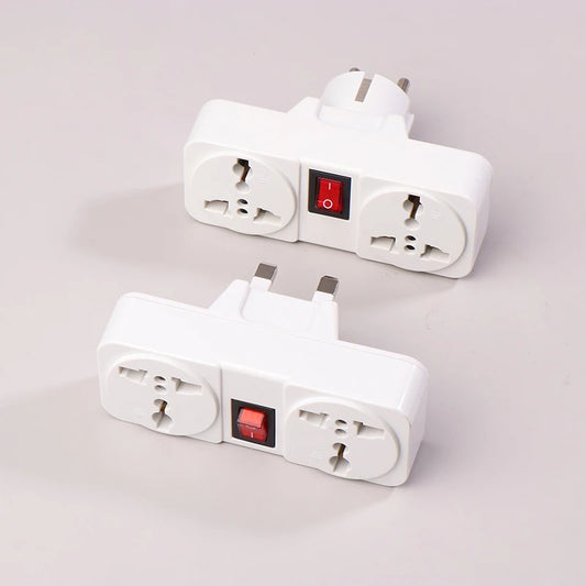 Portable wall power extension socket converter