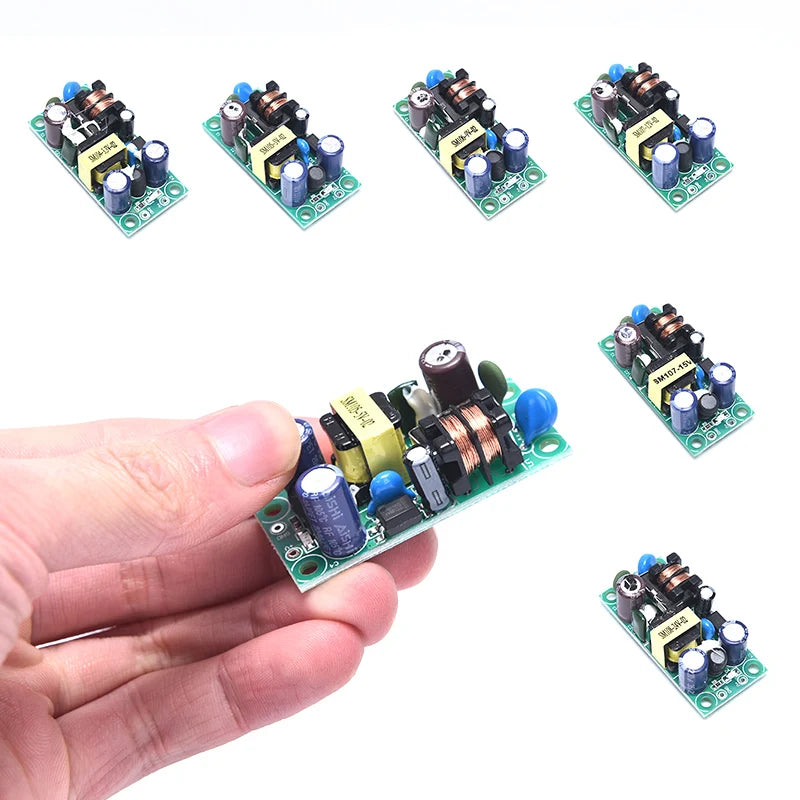 Backside view of P06A switching power supply PCB board