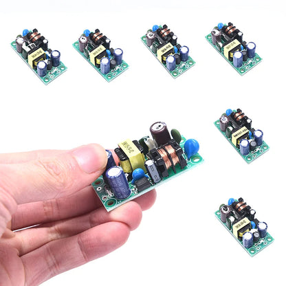 Backside view of P06A switching power supply PCB board