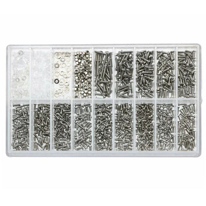 Repair kit structure with screws, screwdrivers, and tweezers for eyewear and jewelry maintenance