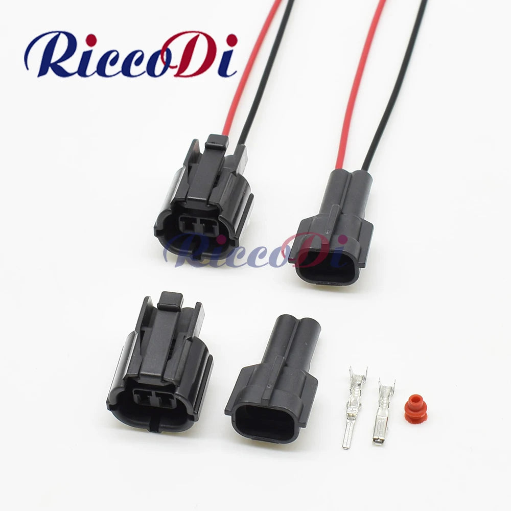 2 pin waterproof automotive purge control connector plug for temperature sensor ensuring secure engine wiring