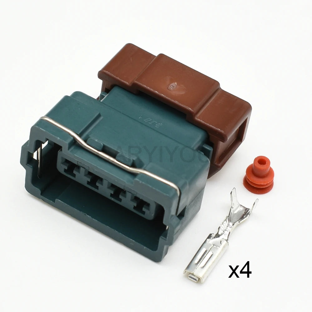 High-quality 4 Pin Connector Wire Socket for Toyota 4AGE 16V TPS, Mitsubishi KA24 SR20 MAF EVO Lancer TPS Plug PB187-04446 PB185-04326