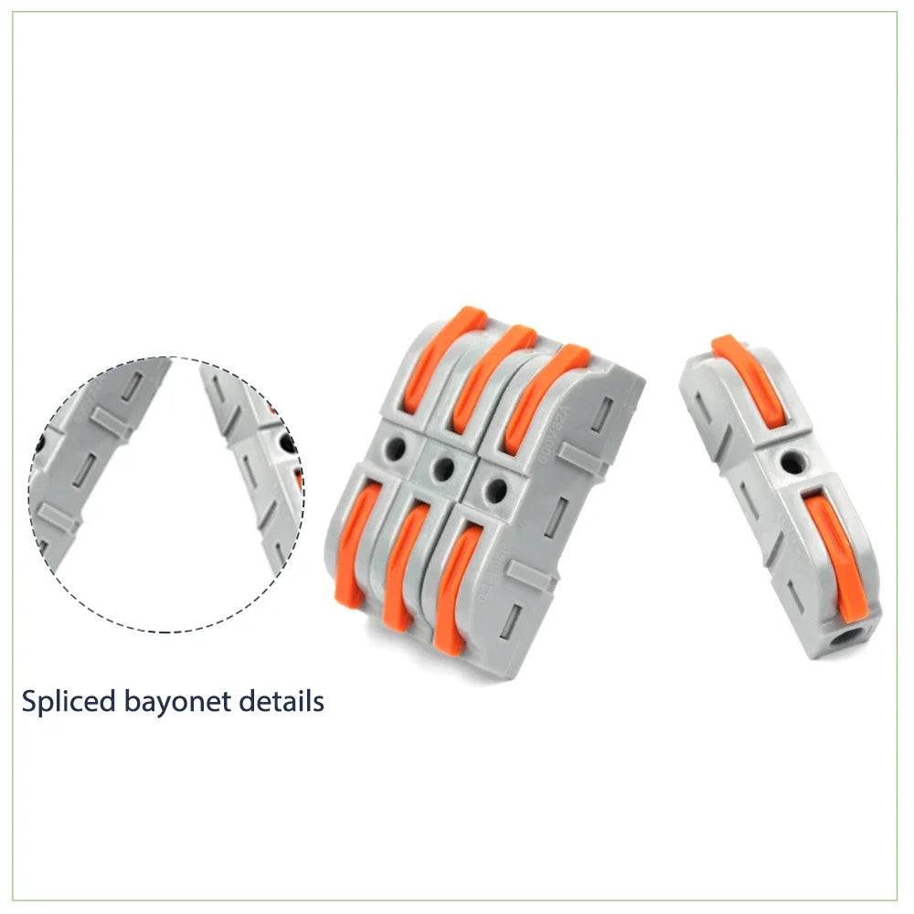 Quick 1-to-1 in-line wire connector terminal