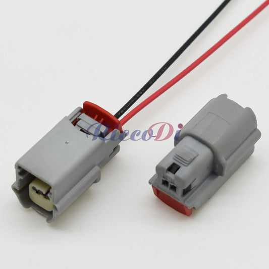 Close-up of waterproof automotive sensor connector 31402-2110 highlighting secure pins and plug housing