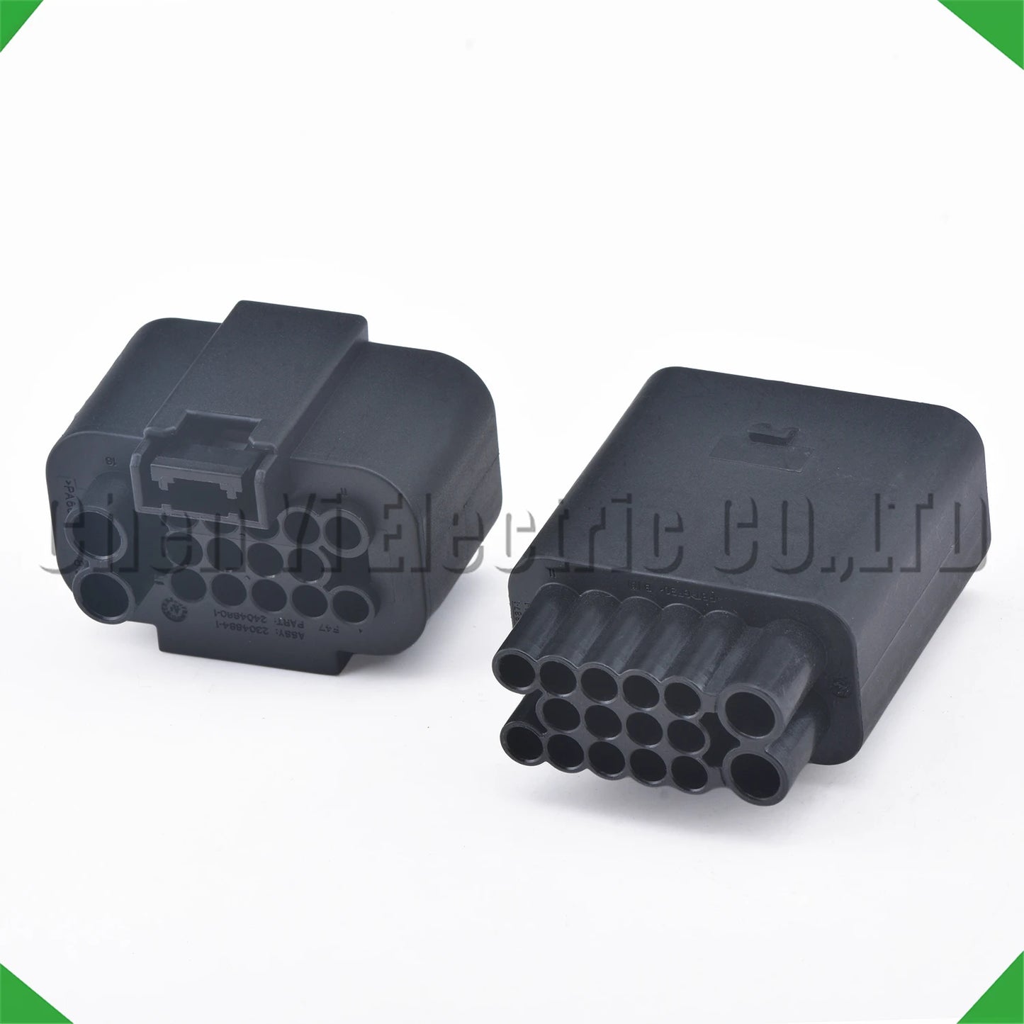 Automotive radar sensor wire harness connector plug for vehicle applications
