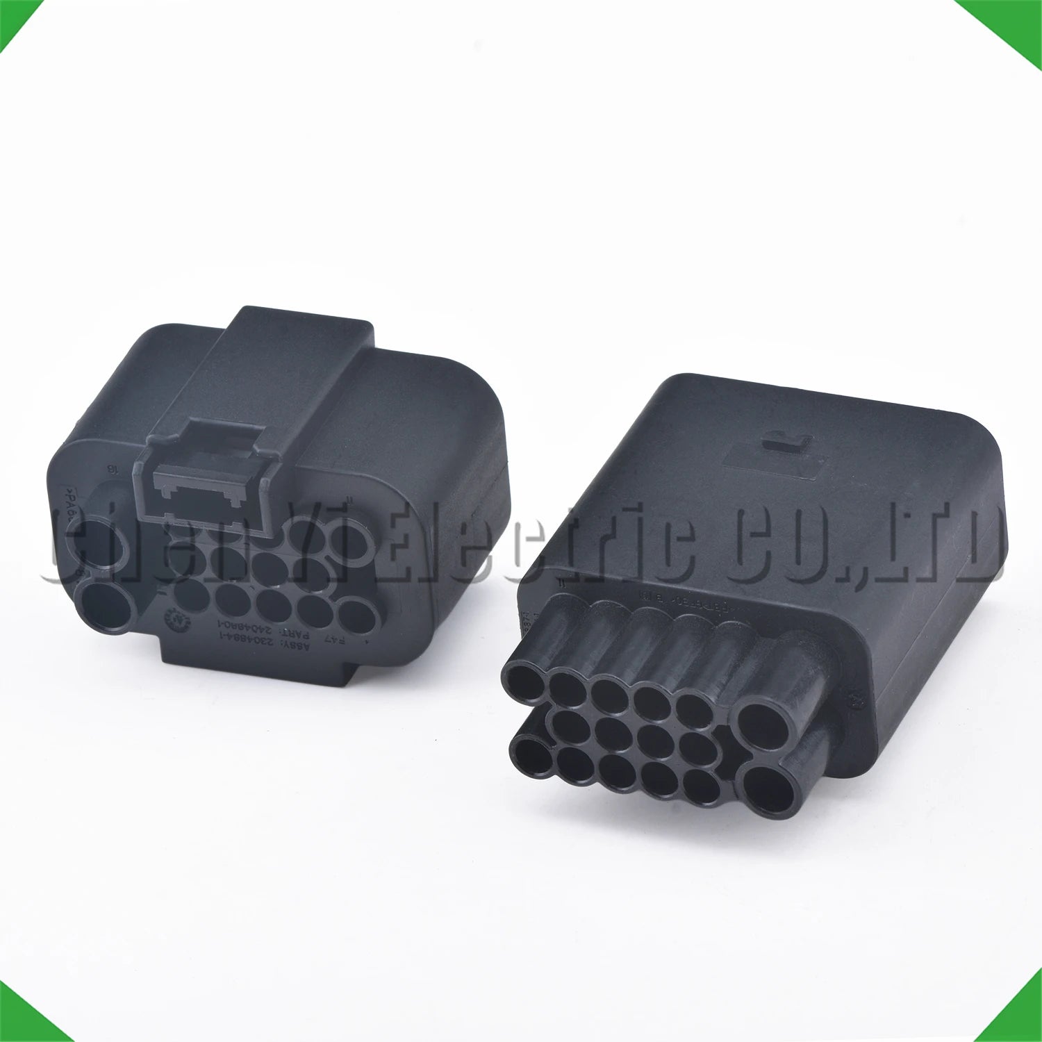 Automotive radar sensor wire harness connector plug for vehicle applications