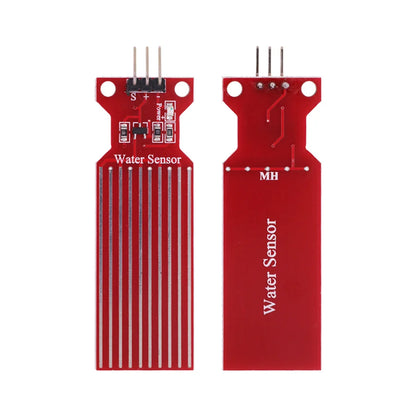 Rain water level sensor module for 3V-5V, detects liquid surface depth, compatible with Arduino UNO and MEGA 2560 for DIY projects